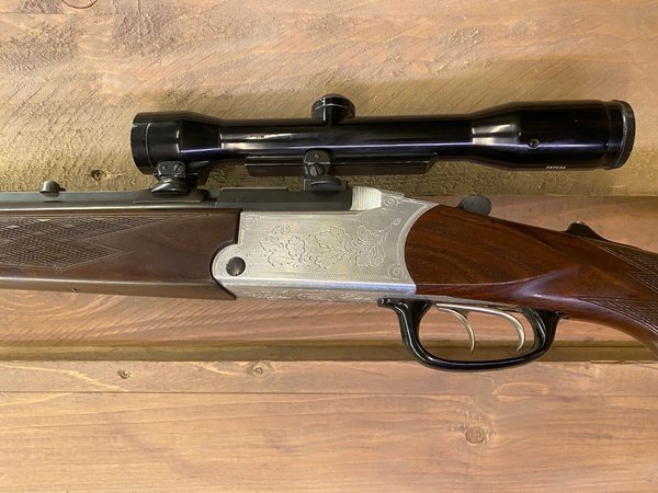 No. 200332 O/U Shotgun Rifle Combo Blaser, Cal. 5.6x50R Mag, 16 GA